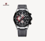 NAVIFORCE NF8028 Fashion Quartz Watches Leather Strap Waterproof Luminous Watches