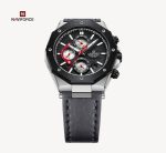 NAVIFORCE NF8028 Fashion Quartz Watches Leather Strap Waterproof Luminous Watches