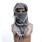 Tactical Desert Scarf Head Shawl Bandana Scarf Mask White