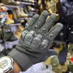 Tactical Hard Knuckle Full Finger Hand Gloves