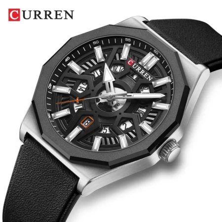 CURREN Men's Top Brand Fashion Waterproof Quartz Wristwatch 8437