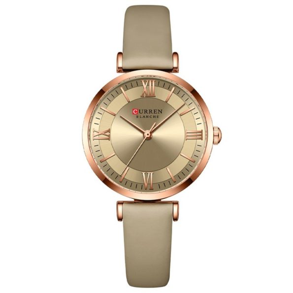 CURREN Quartz Fashion Luxury New Elegant Classic Leather Women's Watch 9079