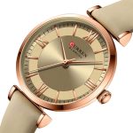 CURREN Quartz Fashion Luxury New Elegant Classic Leather Women’s Watch 9079