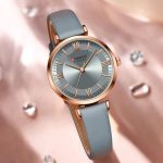 CURREN Quartz Fashion Luxury New Elegant Classic Leather Women’s Watch 9079 – Grey