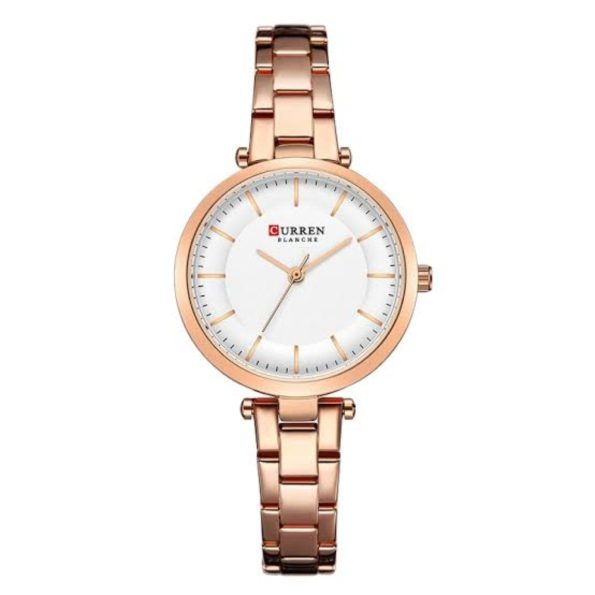 CURREN 9054 Ladies Rose Gold Wristwatch