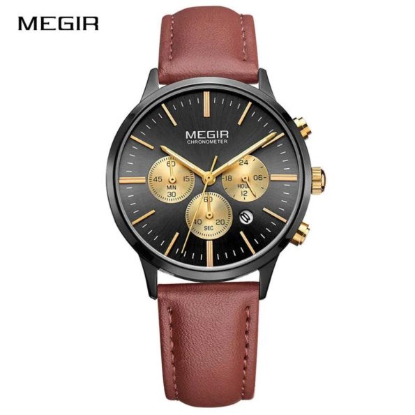 MEGIR Casual Top Brand Luxury Fashion Clock Relogio Feminino 2011L