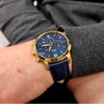 Fossil Mens Watch FS5790 Neutra Blue Dial Chronograph