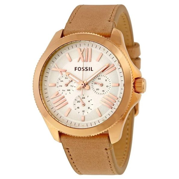 Fossil Womens Watch AM4532 Cecile Multifunctional With Leather