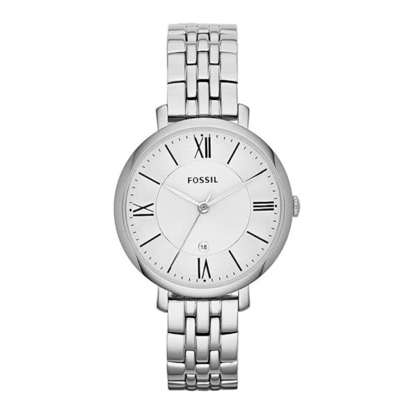 Fossil Jacqueline Women’s Watch ES3433 with Stainless Steel Analog Watch Display