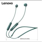 Lenovo SH1 Wireless Earphone Bluetooth 5.0 Sound Sports Headset Magnetic Neckband – Green