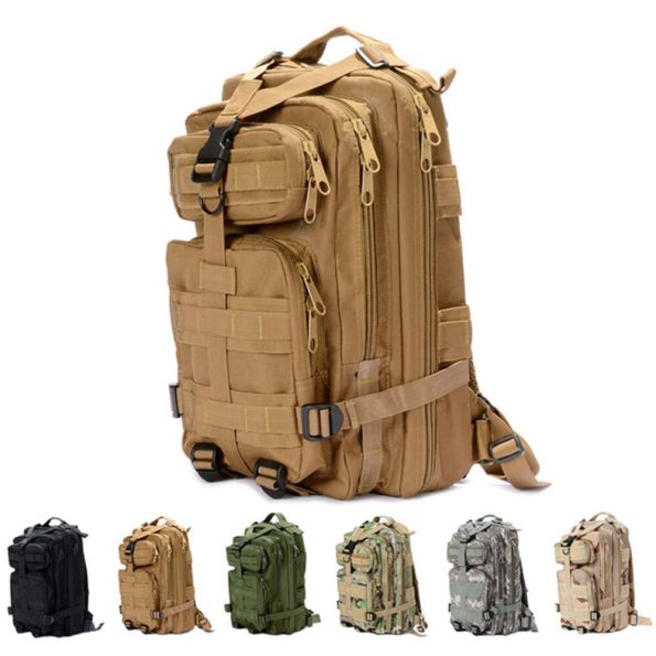 20L Tactical Rucksacks Outdoor Sport 3P Backpack Nylon Travel Bag