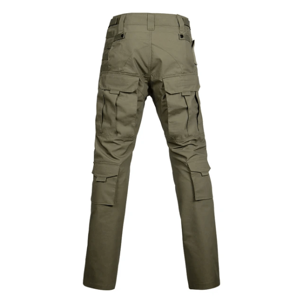 Teflon Treated Men’s Fashion Green Color Camouflage Casual Cargo Long Pants