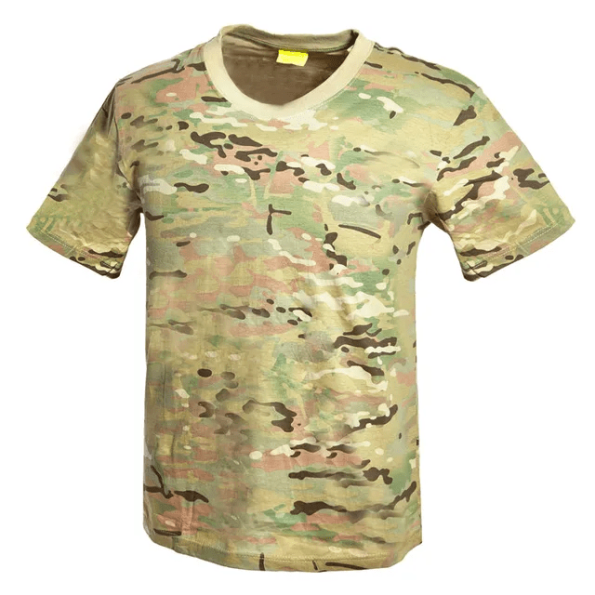 Custom 100% Cotton Breathable Camouflage T Shirt - CP