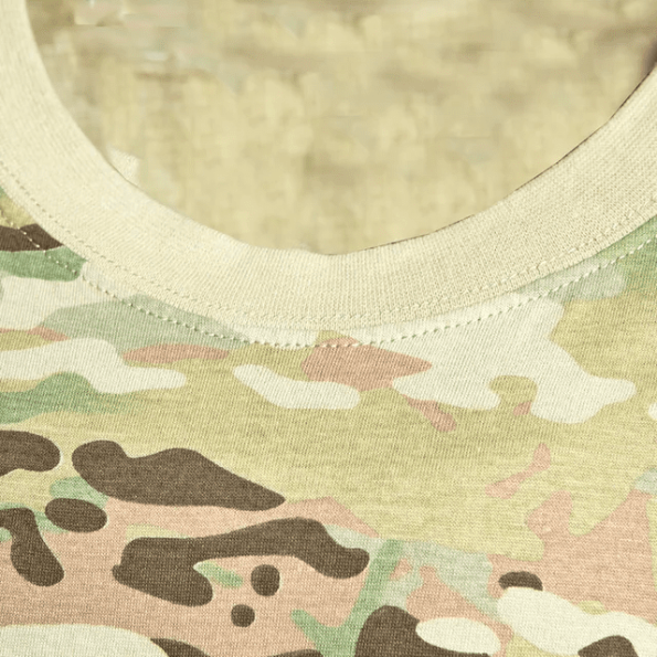 Custom 100% Cotton Breathable Camouflage T Shirt - CP