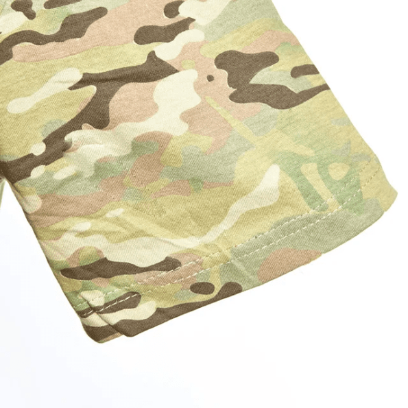 Custom 100% Cotton Breathable Camouflage T Shirt - CP