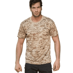 Custom 100% Cotton Breathable Camouflage T Shirt – Desert Digital Camo