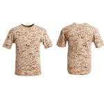 Custom 100% Cotton Breathable Camouflage T Shirt – Desert Digital Camo