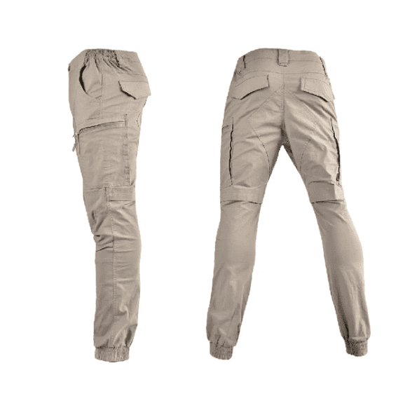 New Collections Multi Pocket Cargo Pants Tie Feet Tactical