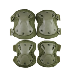 4Pcs/Set Knee and Elbow Pads, Protective Pad Outdoor Safety Gear, Adjustable Straps