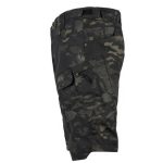 IX7 Tactical Cargo Shorts – Black Camo