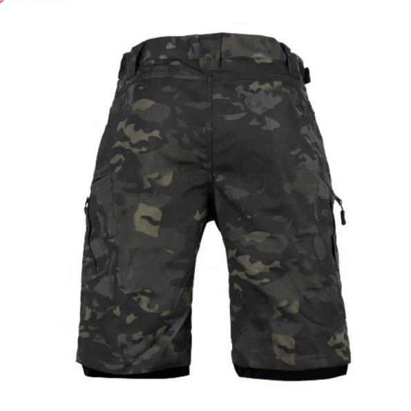 IX7 Tactical Cargo Shorts - Black Camo