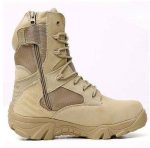 DELTA Tactical Leather Boots Outdoor Non-slip Shoes