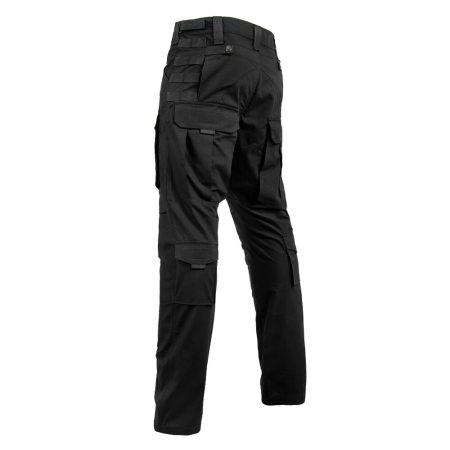 Teflon Treated Men's Fashion Black Color Camouflage Casual Cargo Long Pants