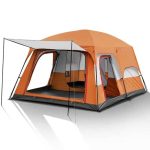 Large Outdoor Waterproof 8-12 Person Hiking Folding Tent