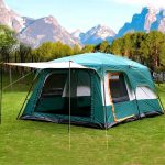 Large Outdoor Waterproof 8-12 Person Hiking Folding Tent