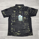 Outdoor Short Sleeve Camo Polo Shirt