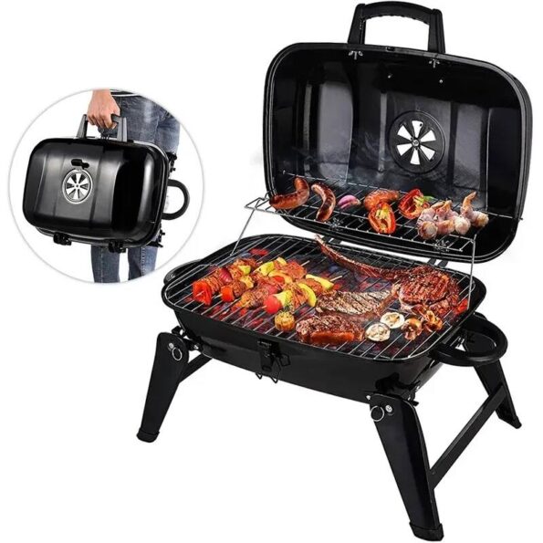 Portable Charcoal Cooking Grill