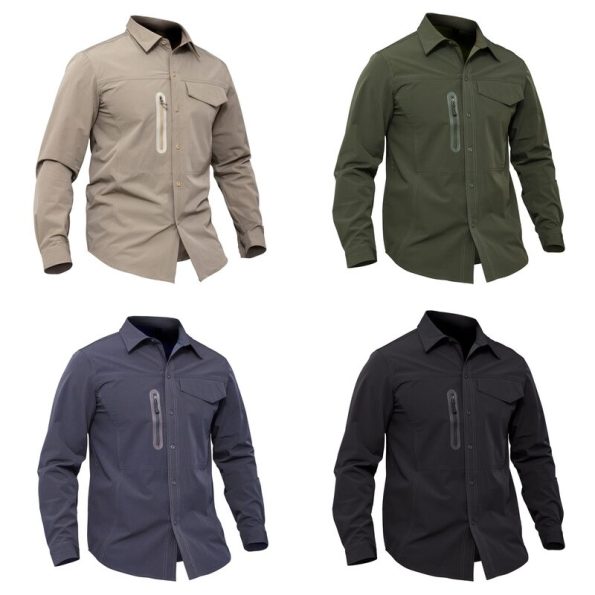 Summer Outdoor Long Sleeve Tactical Shirt