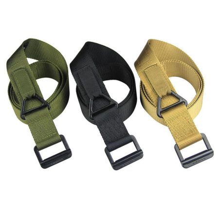 Tactical Nylon Outdoor 3.8cm Adjustable Black Hawk Belts