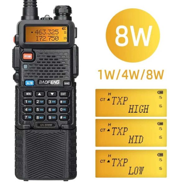 Baofeng UV-5R 3800mAh Two Way Radio Portable Walkie Talkie 10KM