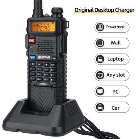 Baofeng UV-5R 3800mAh Two Way Radio Portable Walkie Talkie 10KM