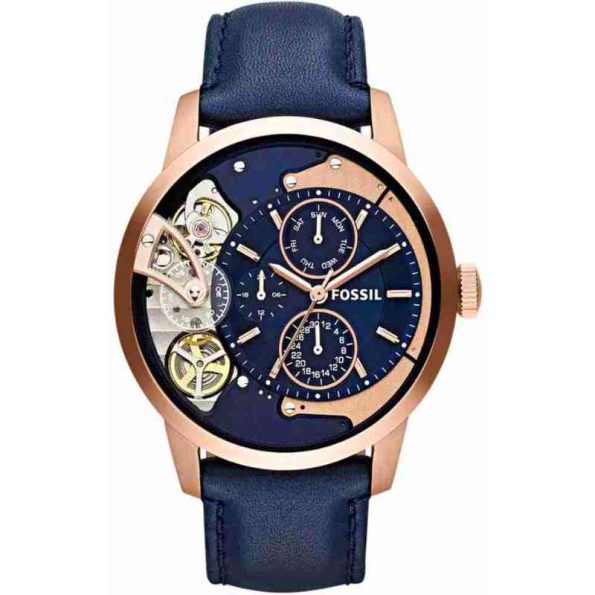 Fossil-Mens-Townsman-watch-ME1138-Multifuntion-Navy-Leather-001