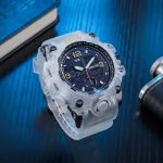 SKMEI Fashion Sports Waterproof Digital 2 Time Chronograph Watch 1155B