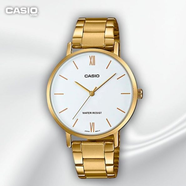 Casio LTP-VT01G-7B Analog Gold-Tone