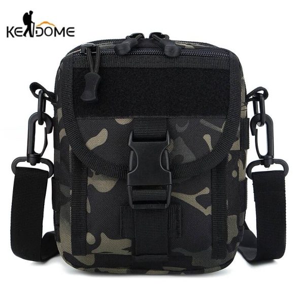 Waterproof Tactical Pouch Nylon Waist Bag Molle Bag