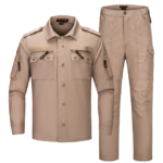 F116 Outdoor Uniform Men's Tactical Clothing Shirt and Pants Set Long Sleeve