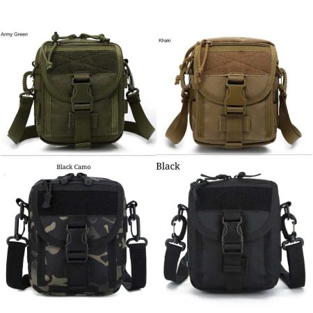 Waterproof Tactical Pouch Nylon Waist Bag Molle Bag