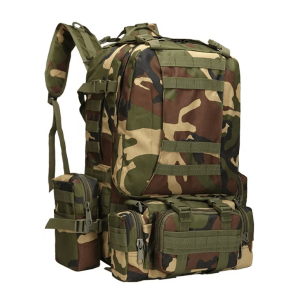 50l Waterproof Tactical 4 In 1 Molle 800D Rucksack Backpack