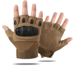 Flexible Breathable Half Finger Tactical Outdoor Microfiber Gloves