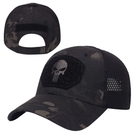 New Mesh Punisher Baseball Cap