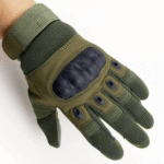 High Quality Full Finger Tactical Gloves Kenya with Carbon Fiber Knuckles