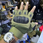 Flexible Breathable Half Finger Tactical Outdoor Microfiber Gloves