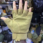 Flexible Breathable Half Finger Tactical Outdoor Microfiber Gloves