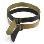 Fashionable Heavy Duty Double Sided Canvas Waist Plastic Buckle Tactical Belt