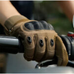 High Quality Full Finger Tactical Gloves Kenya with Carbon Fiber Knuckles