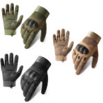 High Quality Full Finger Tactical Gloves Kenya with Carbon Fiber Knuckles